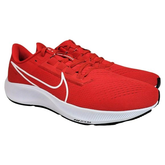 🆕 Nike Air Zoom Pegasus 38 TB Promo Team Bank Running Shoes Red 37 39 VaporMax - Picture 2 of 7